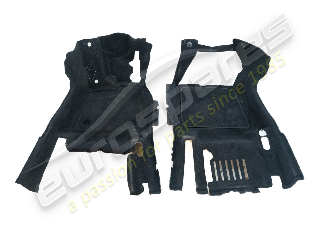 KIT DE ALFOMBRAS DELANTERAS USADO Ferrari. NÚMERO DE PIEZA 998464 (1)