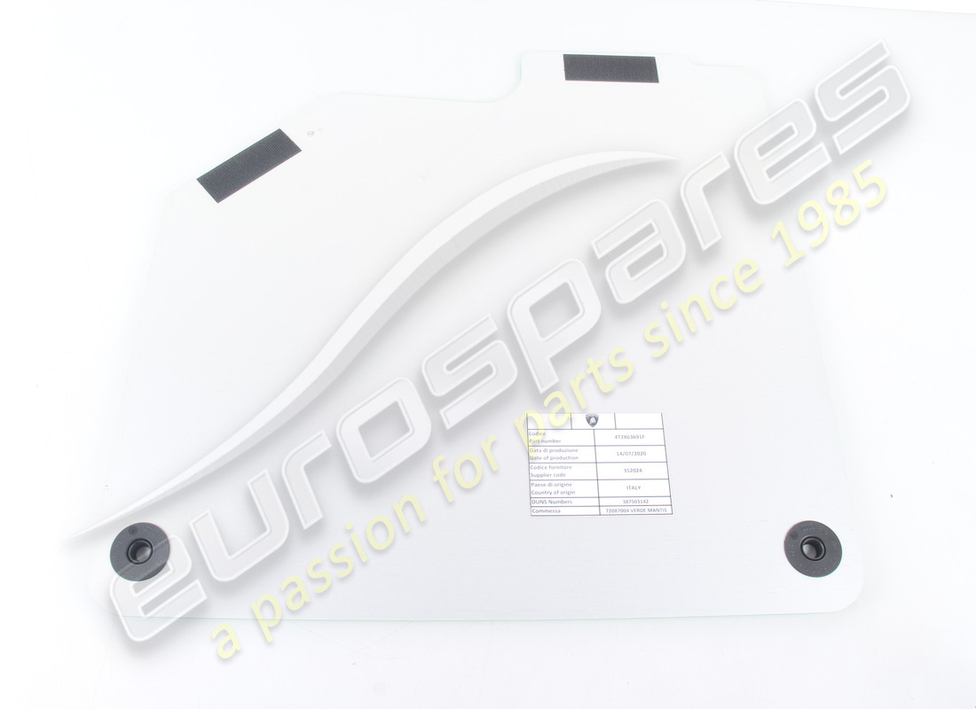 alfombrilla de piso nueva lamborghini. número de pieza 4t2864435j (3)