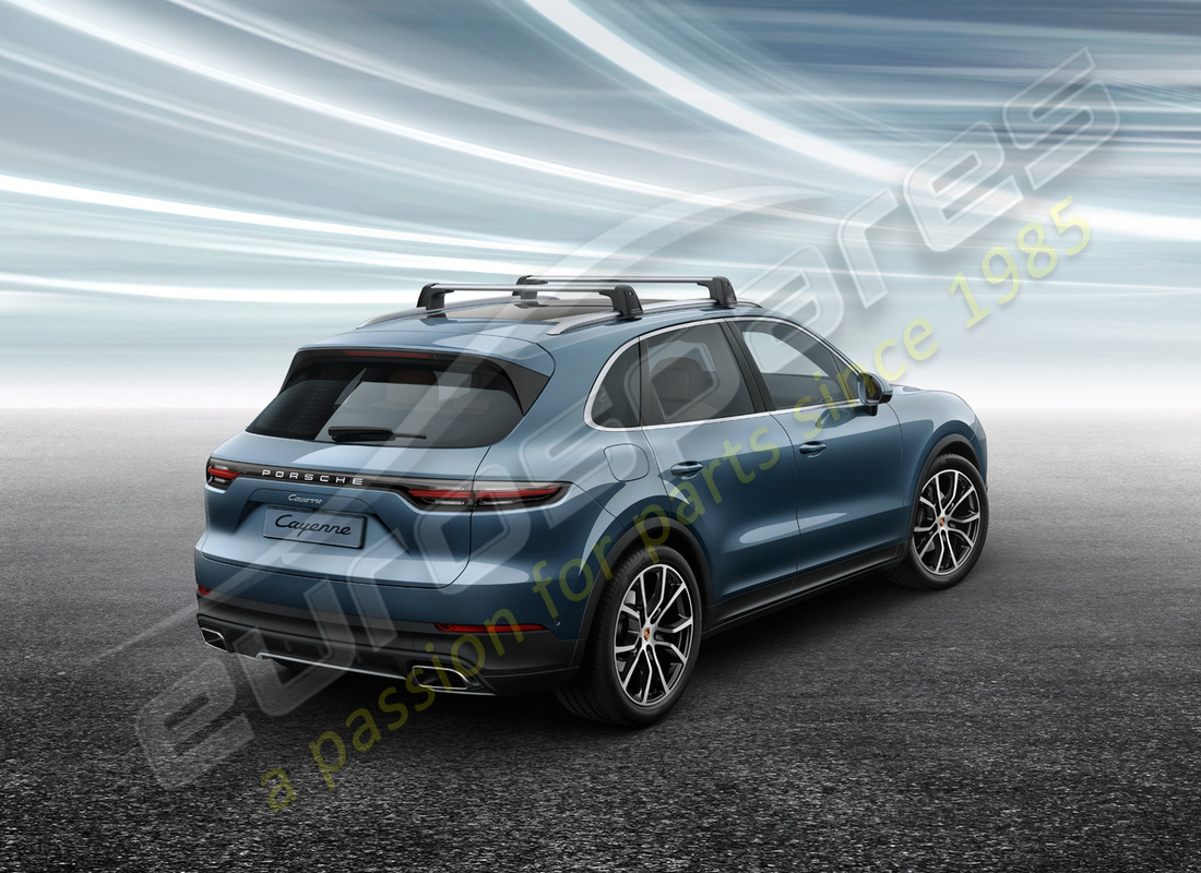 nuevo porsche soporte principal del sistema de transporte de techo. número de pieza 9y0860019 (1)
