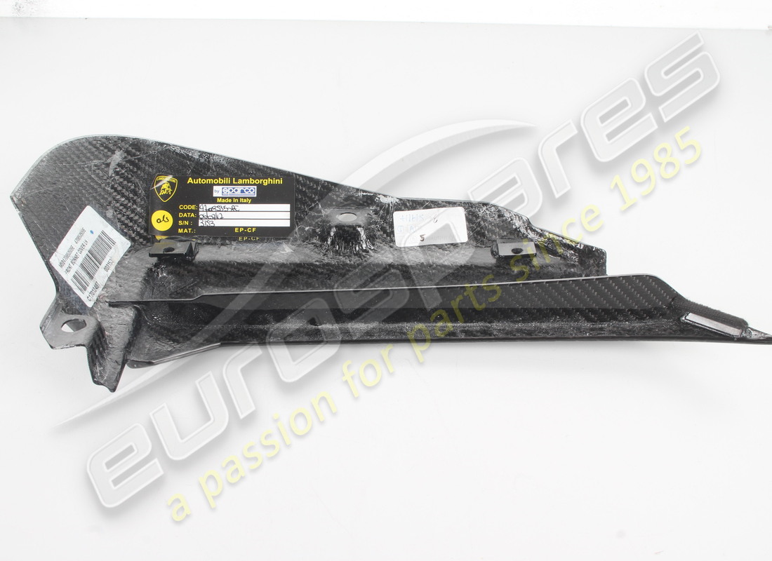 NUEVA MOLDURA LAMBORGHINI, PANEL LATERAL DE CARBONO. NÚMERO DE PARTE 470853509E (3) nueva moldura lamborghini, panel lateral de carbono. número de parte 470853509e (3)