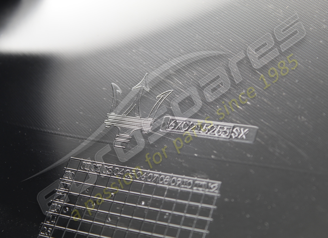 NEW MASERATI RIPARO VANO RUOTA ANT SX. PART NUMBER 670215255 (3) new maserati riparo vano ruota ant sx. part number 670215255 (3)