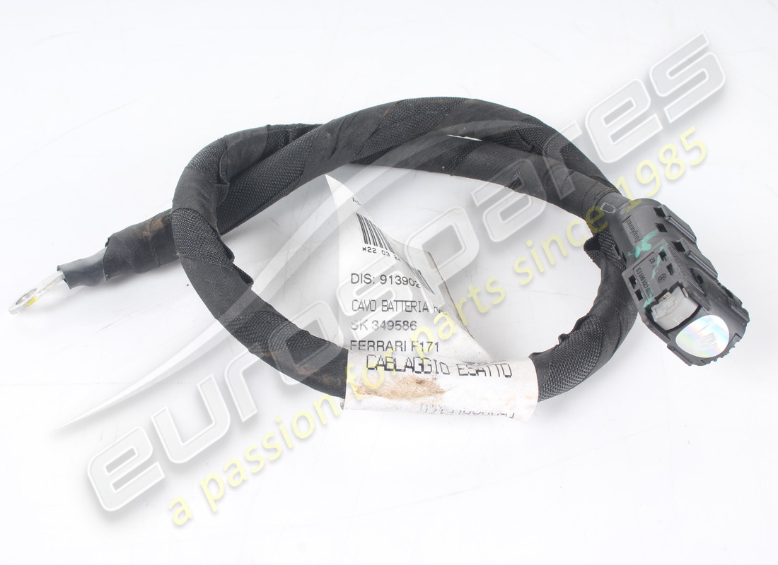Cable de tierra de batería usado Ferrari. Número de pieza 913902 (1)