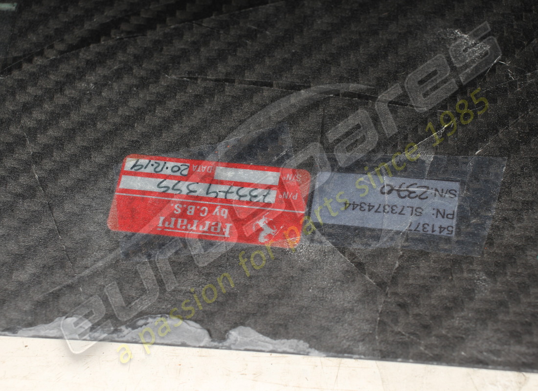 nuevo (otro) ferrari moldeado bajo puerta derecho completo. número de parte 766048 (2)