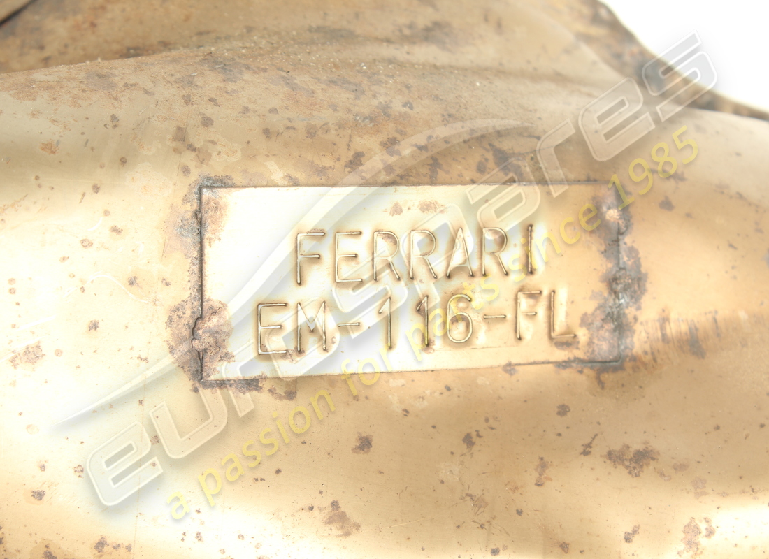 usado ferrari colector de escape delantero izquierdo. número de parte 154366 (3)