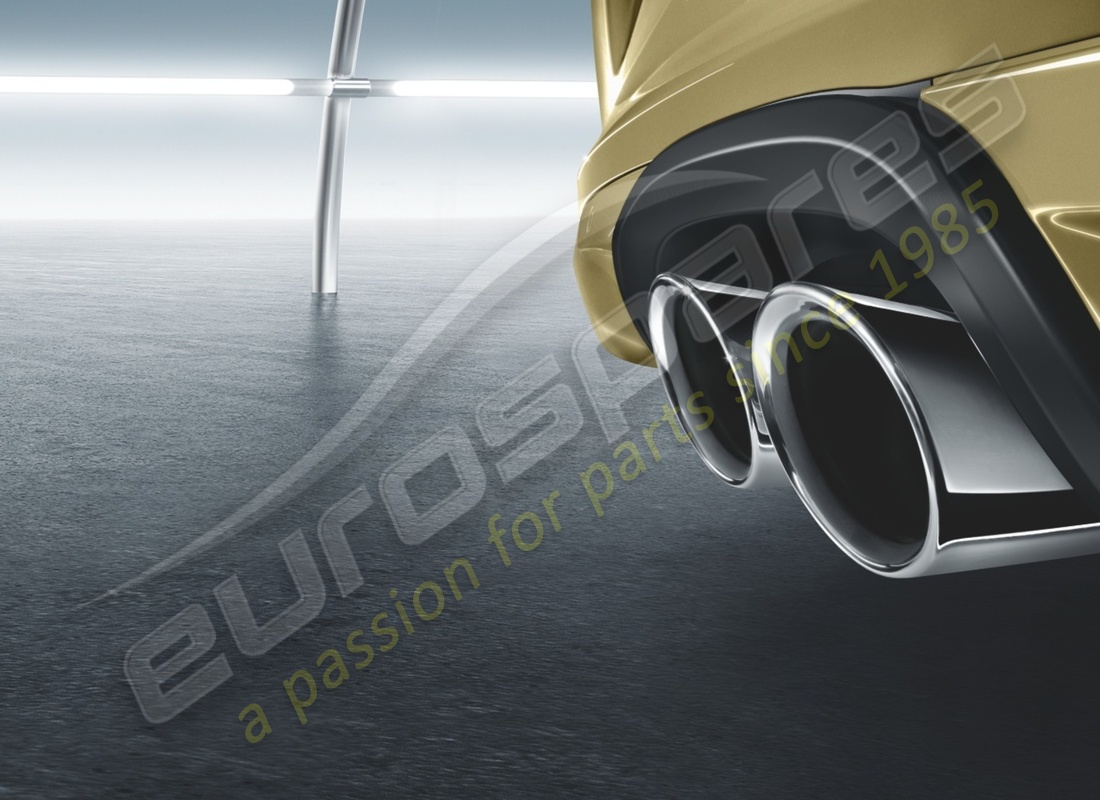 nuevos tubo de escape deportivos porsche. número de pieza 98104420110 (2)