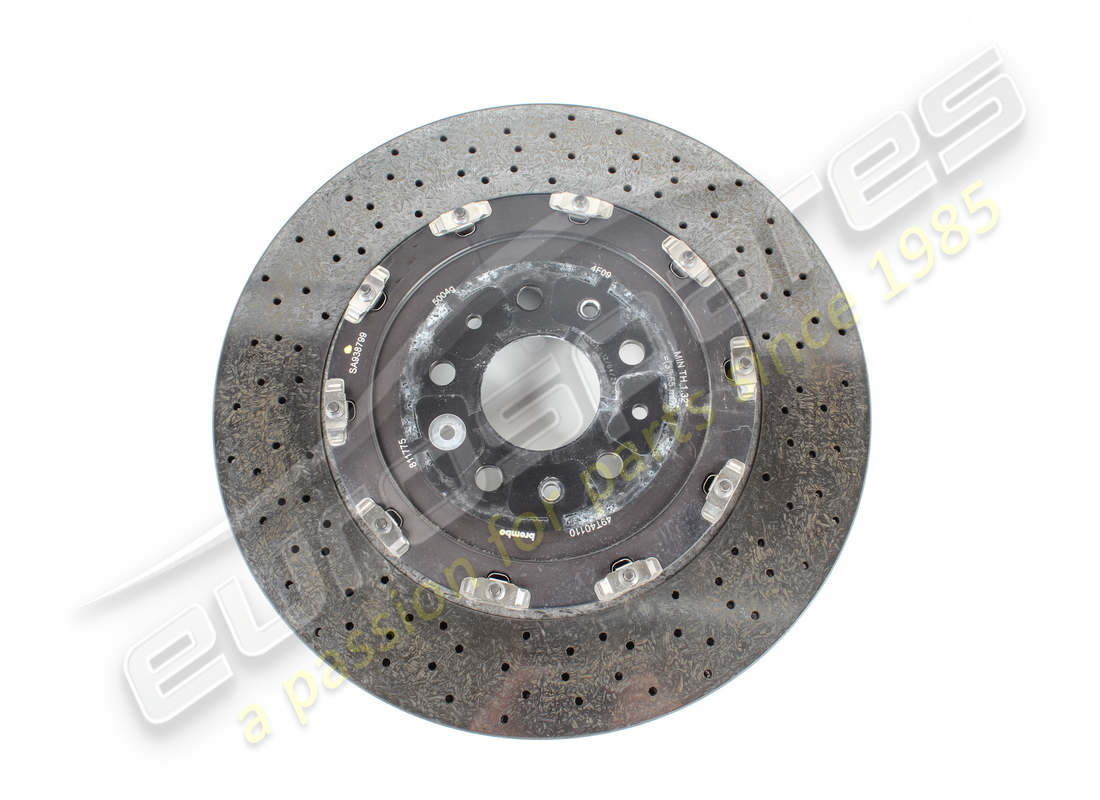 usado ferrari disco freno 380x34 ccm-igc-. número de pieza 875117 (2)