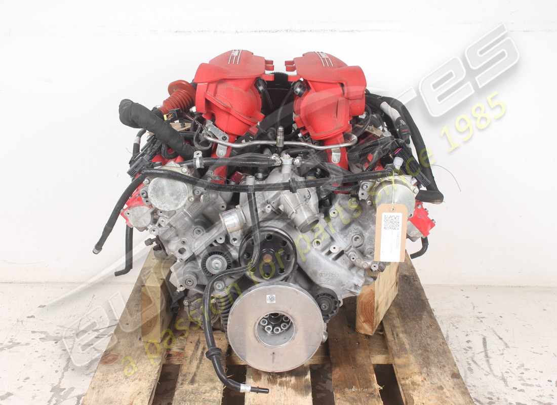 motor completo usado ferrari 488. número de pieza 754023000 (3)