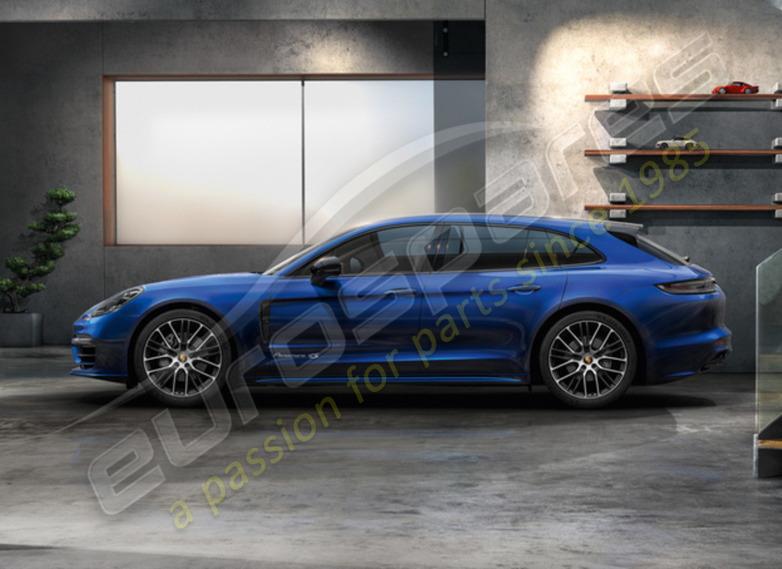 nuevo juego de ruedas y neumáticos deportivos de verano de diseño exclusivo de porsche 21 pulgadas - pintados en negro (alto brillo). número de pieza 971044665s (2)