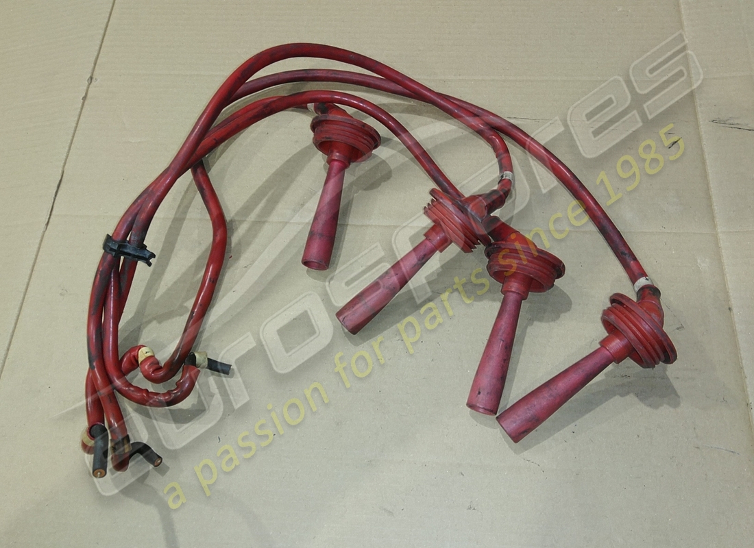 usado ferrari juego de cables izquierdo (rojo) 1 juego de cabezal inc. cable de bobina. número de parte 118826 (1)