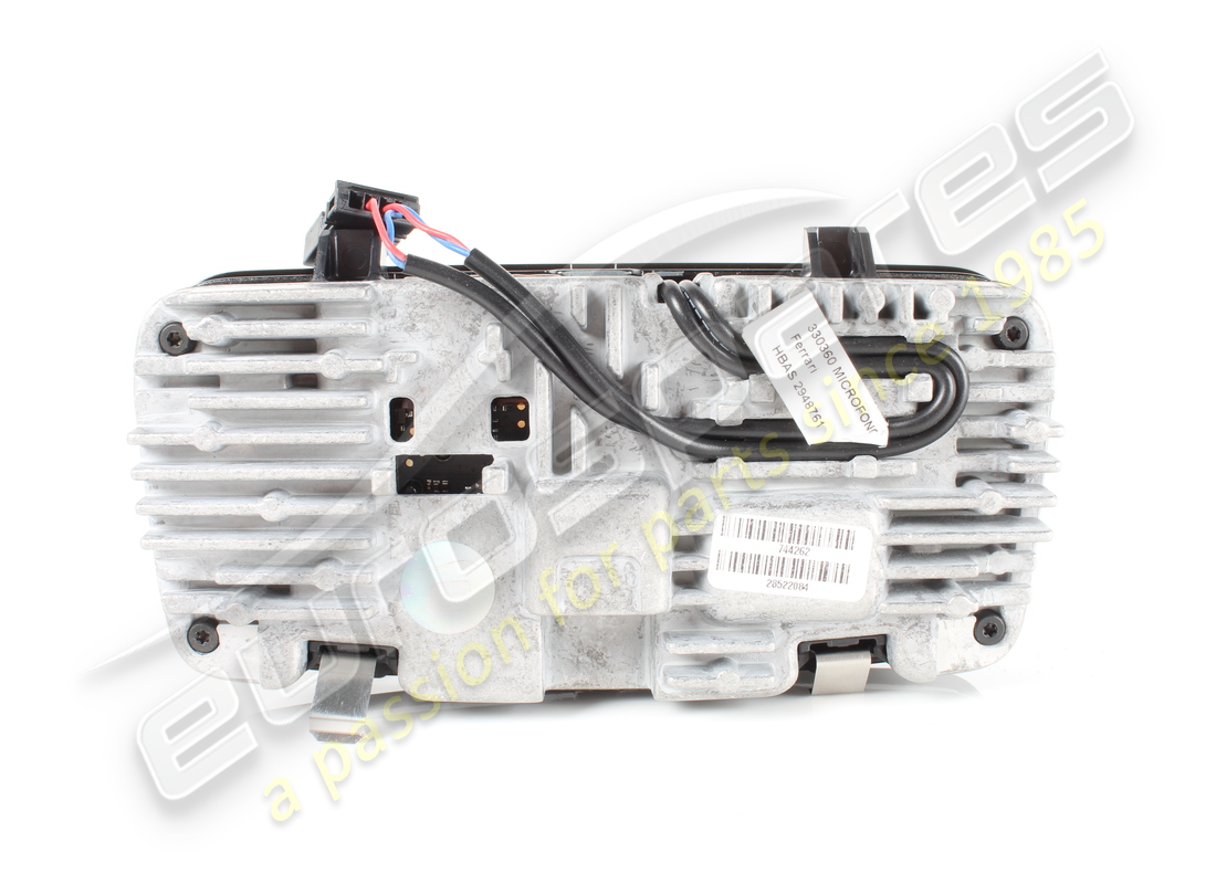 UNIDAD DE LUZ DE TECHO FERRARI USADA. NÚMERO DE PARTE 744262 (3) unidad de luz de techo ferrari usada. número de parte 744262 (3)