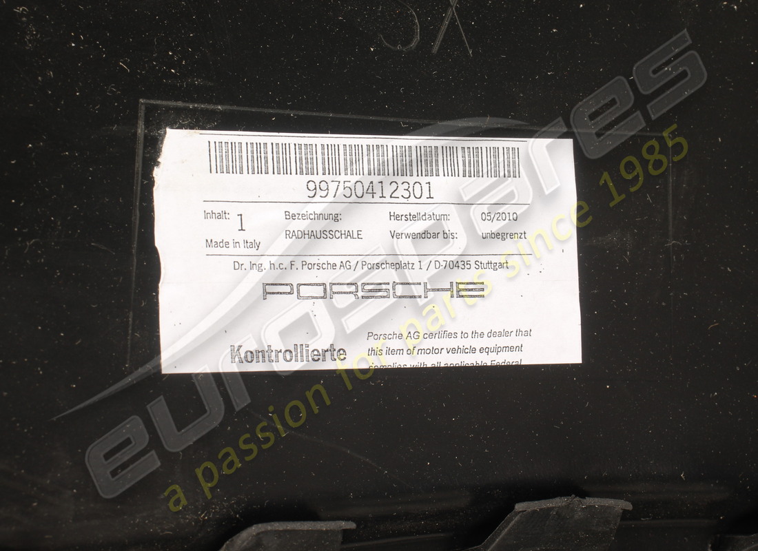 nuevo protector de paso de tijera porsche. número de pieza 99750412301 (5)