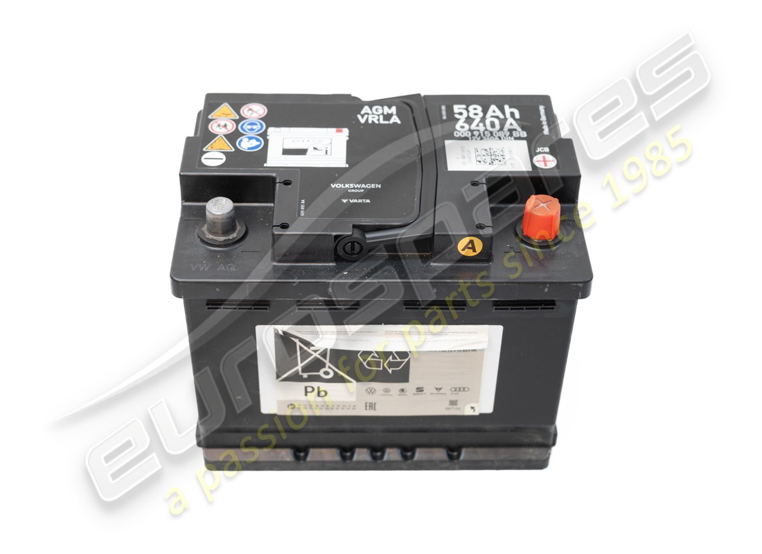 BATERÍA NUEVA LAMBORGHINI. NÚMERO DE PIEZA 000915089BB (2) batería nueva lamborghini. número de pieza 000915089bb (2)