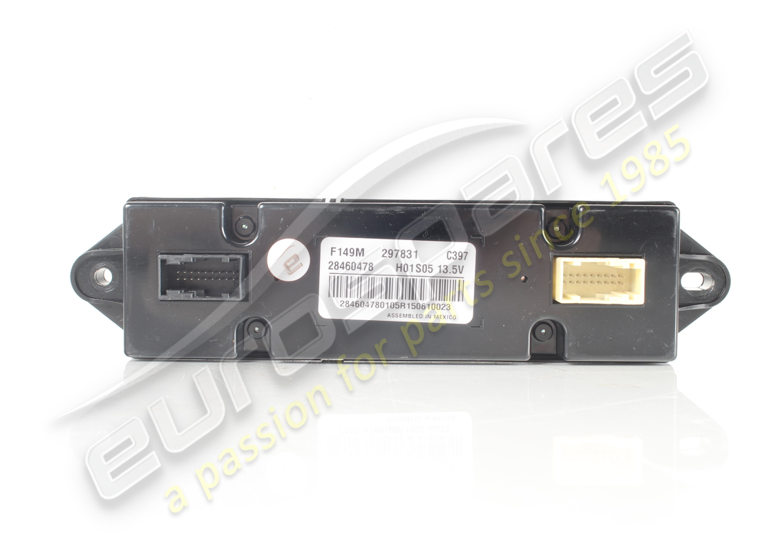 usado ferrari controles de a/c caja negra. número de pieza 297831 (1)