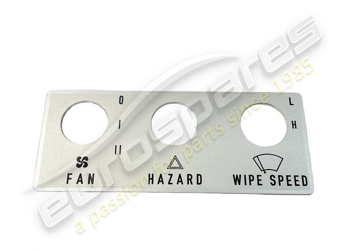 nuevo eurospares 308qv placa del interruptor oe. número de parte 60770800 (1)
