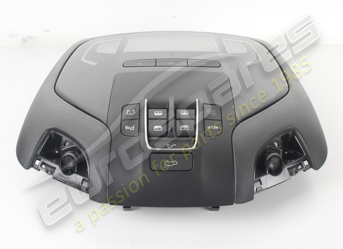 NUEVA PLACA DE LUZ DE DOMO DELANTERA NEGRA MASERATI. NÚMERO DE PIEZA 670194427 (5) nueva placa de luz de domo delantera negra maserati. número de pieza 670194427 (5)