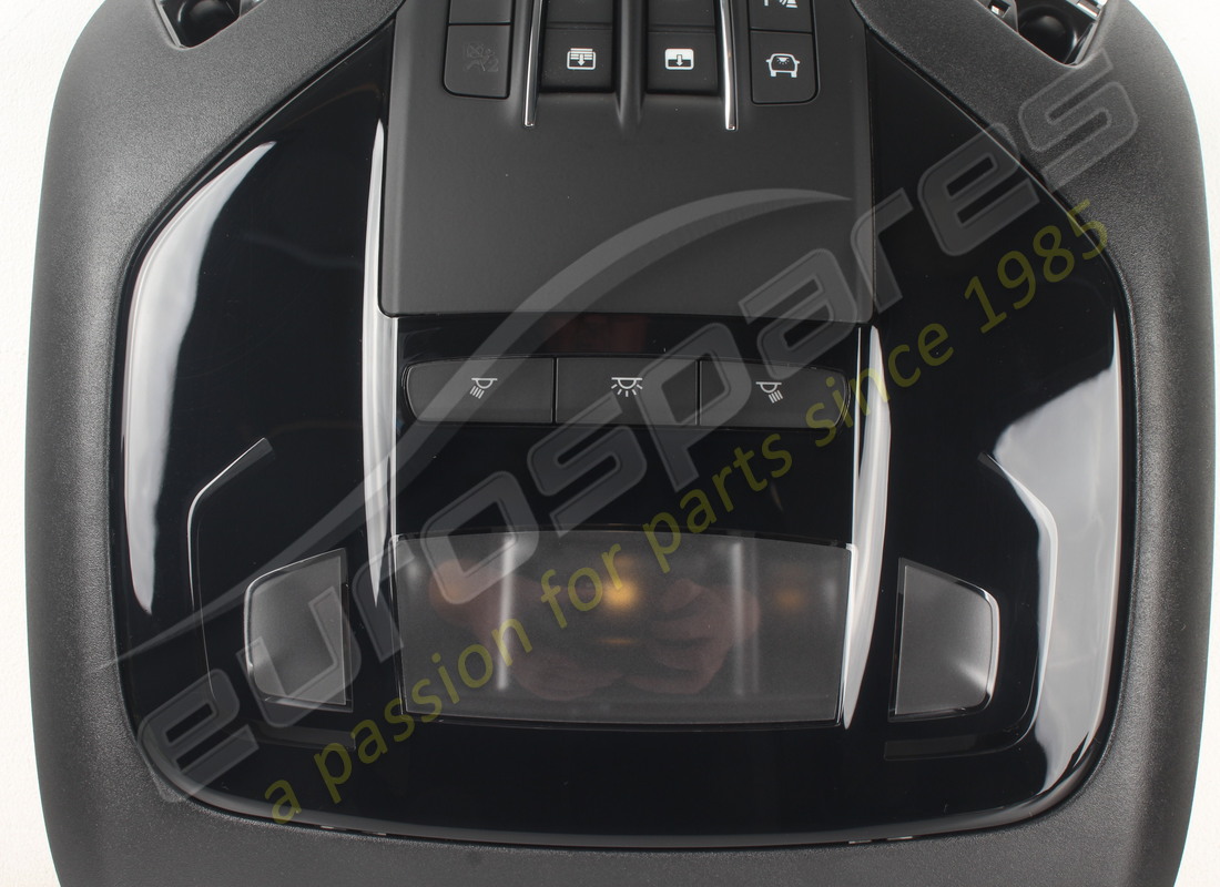 NUEVA PLACA DE LUZ DE DOMO DELANTERA NEGRA MASERATI. NÚMERO DE PIEZA 670194427 (3) nueva placa de luz de domo delantera negra maserati. número de pieza 670194427 (3)