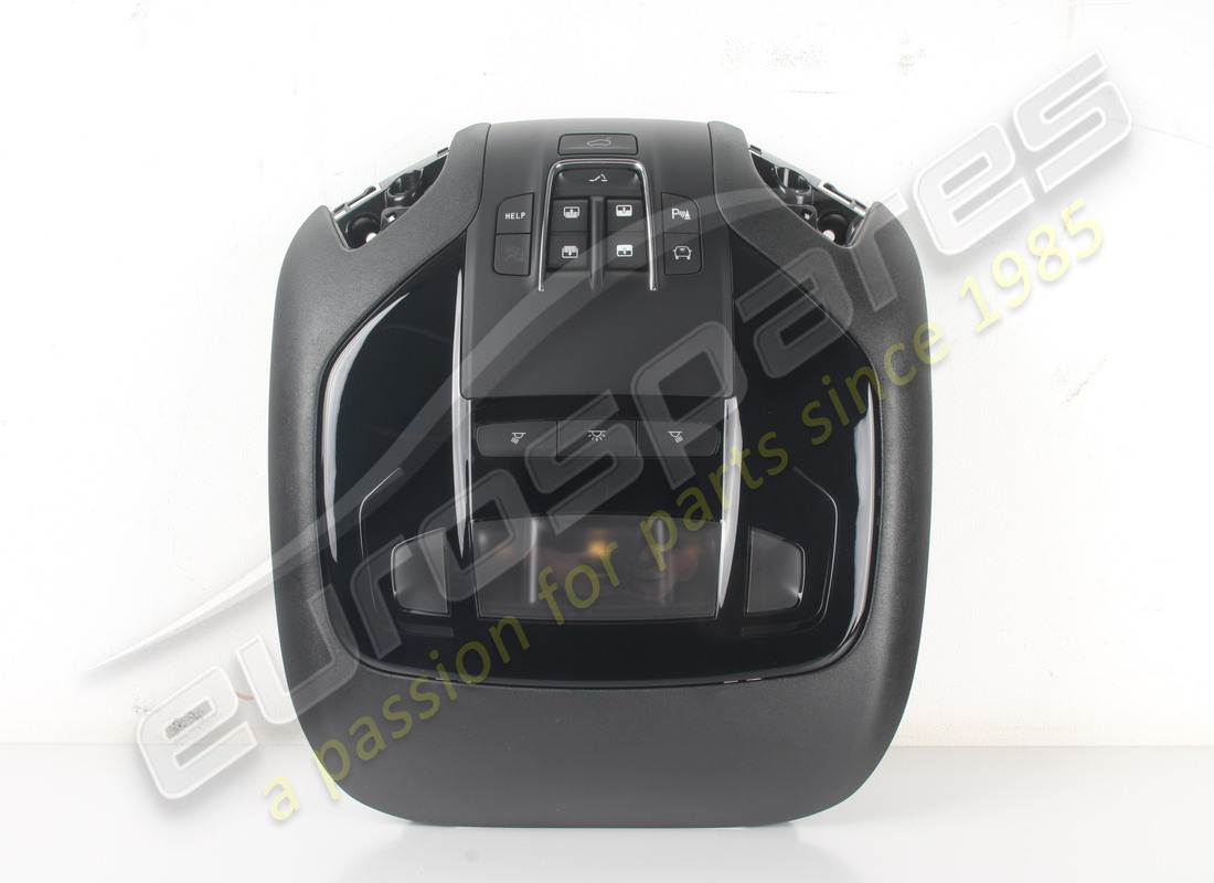 NUEVA PLACA DE LUZ DE DOMO DELANTERA NEGRA MASERATI. NÚMERO DE PIEZA 670194427 (1) nueva placa de luz de domo delantera negra maserati. número de pieza 670194427 (1)