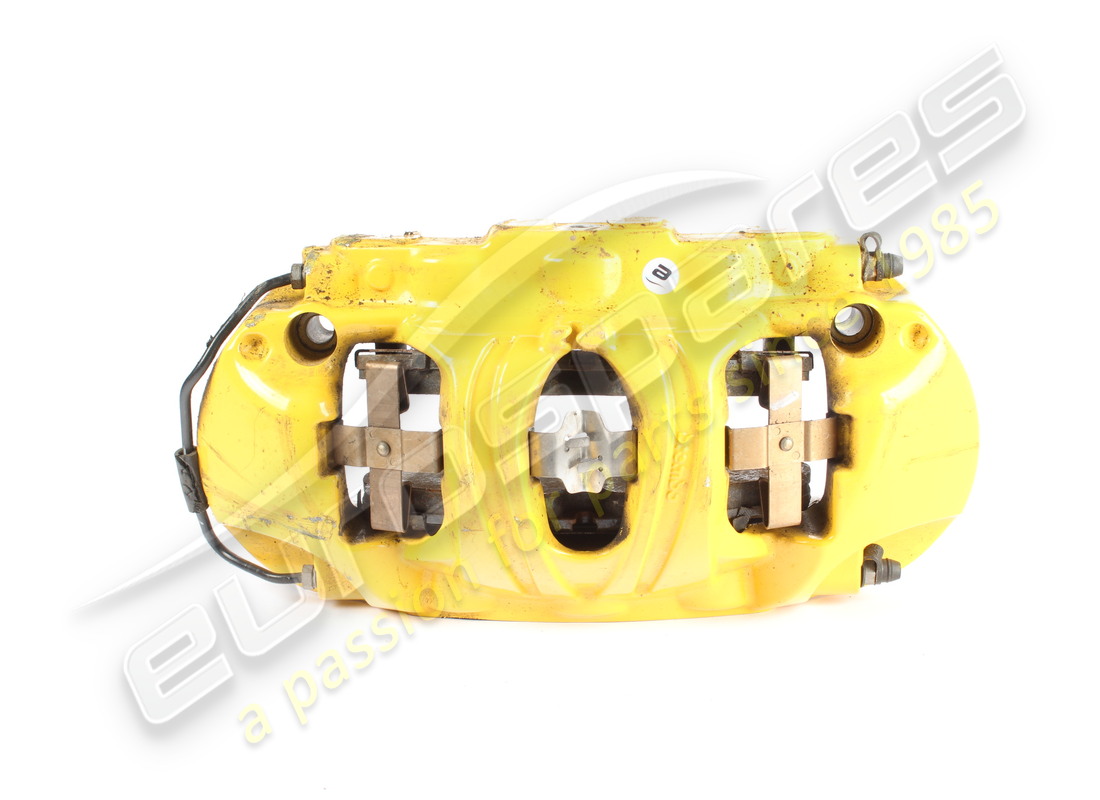 pinza de freno dañada porsche sin pastillas. número de pieza 9gt615124a (2)