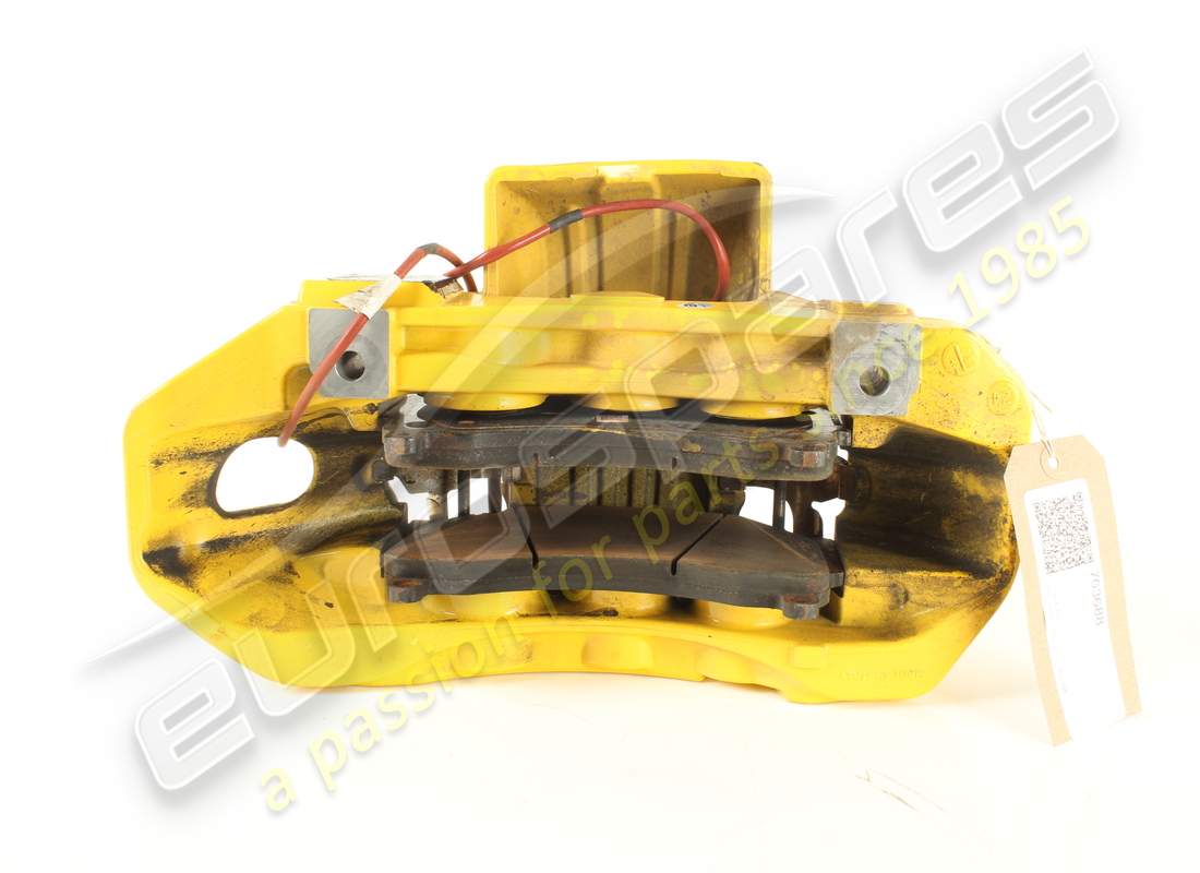 pinza de freno completa carbonocerámica ant.dx giall usada ferrari. número de pieza 763688 (2)