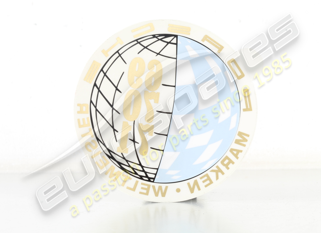 nueva pegatina porsche - marca campeón mundial - 69,70,71. número de pieza 91170110302 (1)