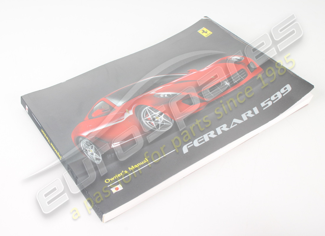 NUEVO (OTRO) FERRARI MANUAL DE INSTRUCCIONES -JAPÓN-. NÚMERO DE PIEZA 69853900 (1) nuevo (otro) ferrari manual de instrucciones -japón-. número de pieza 69853900 (1)