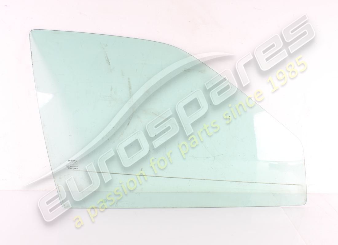 USADO Maserati VIDRIO DE VENTANA DE PUERTA DELANTERA DERECHA. NÚMERO DE PIEZA 377700330 (1)