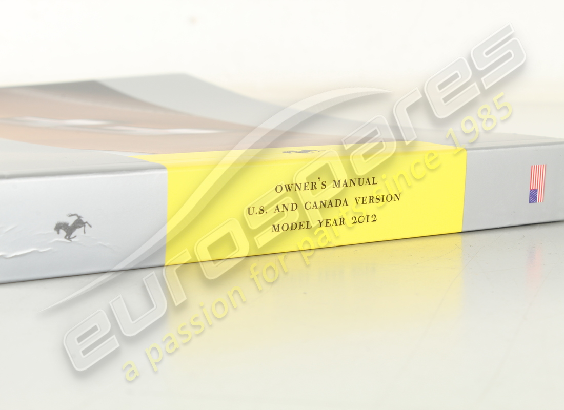 nuevo ferrarimanual de uso y mantenimiento. número de parte 84836000 (3)