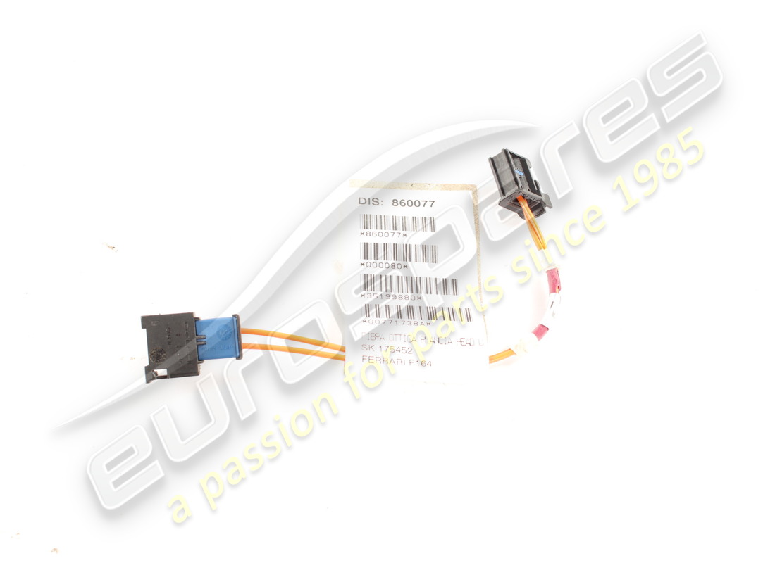 CABLE DE FIBRA ÓPTICA DEL TABLERO Ferrari USADO. NÚMERO DE PARTE 860077 (1)