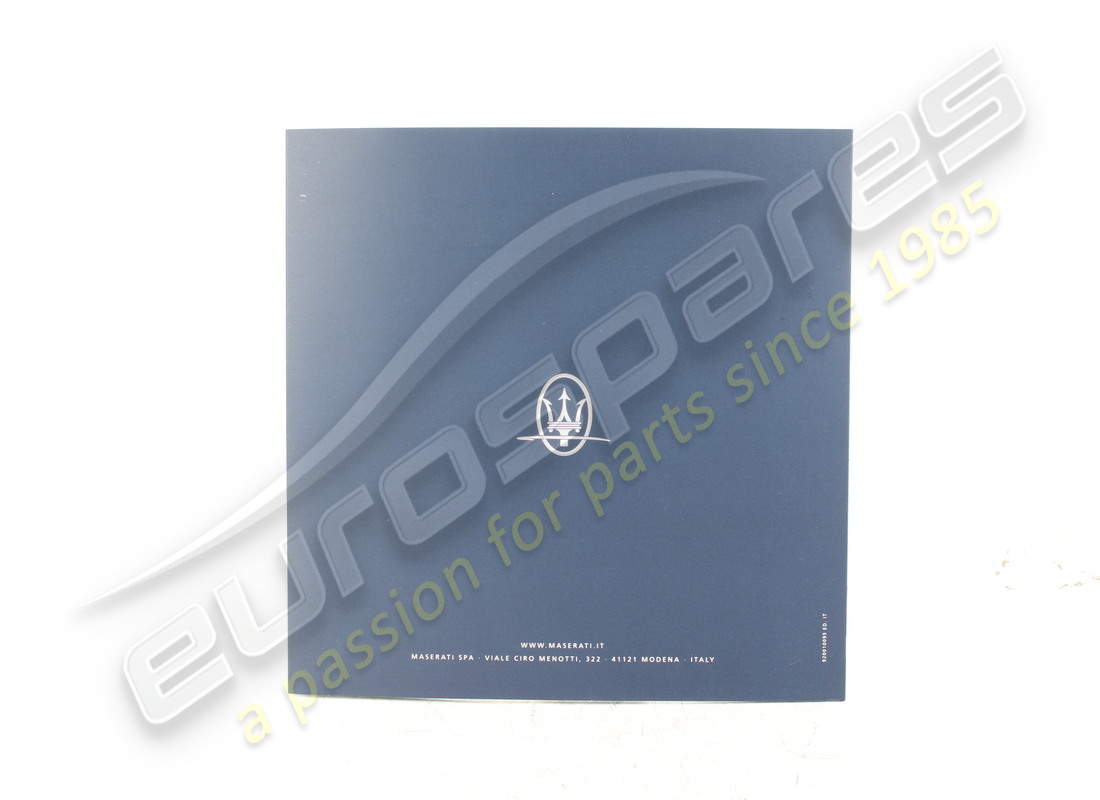 nueva brida de garantía extendida levante maserati. número de pieza 920010095 (2)