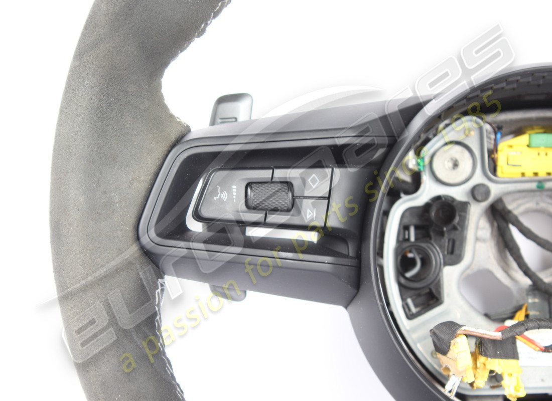volante multifunción usado porsche negro/plata. número de pieza 9gt419091brqa0 (5)