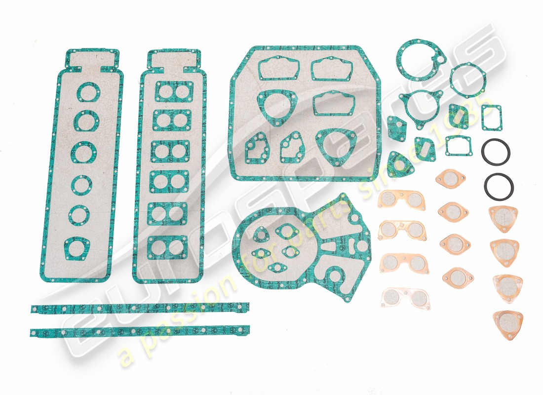 NEW EUROSPARES FERRARI 330 GT & 330 GTC GASKET SET (ALSO USE EPK0000105). PART NUMBER EAP1510622 (1) new eurospares ferrari 330 gt & 330 gtc gasket set (also use epk0000105). part number eap1510622 (1)