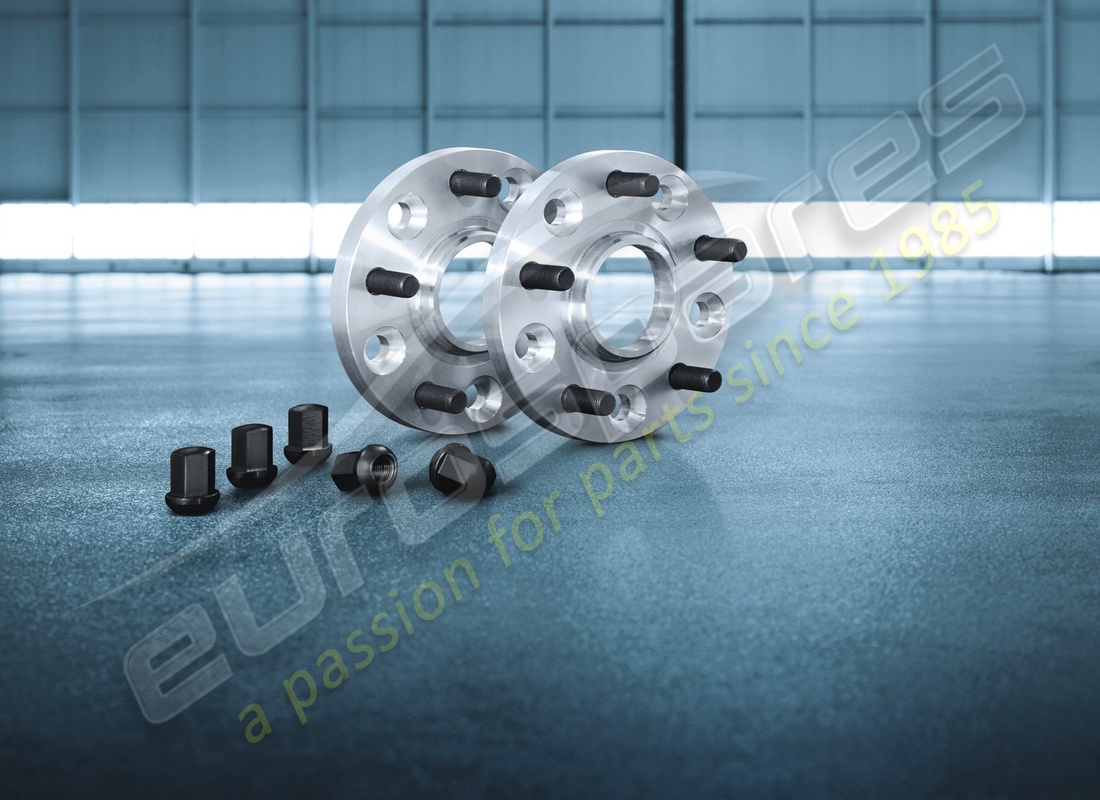 espaciadores nuevos porsche en eje trasero, 17 mm. número de pieza 95504460023 (1)