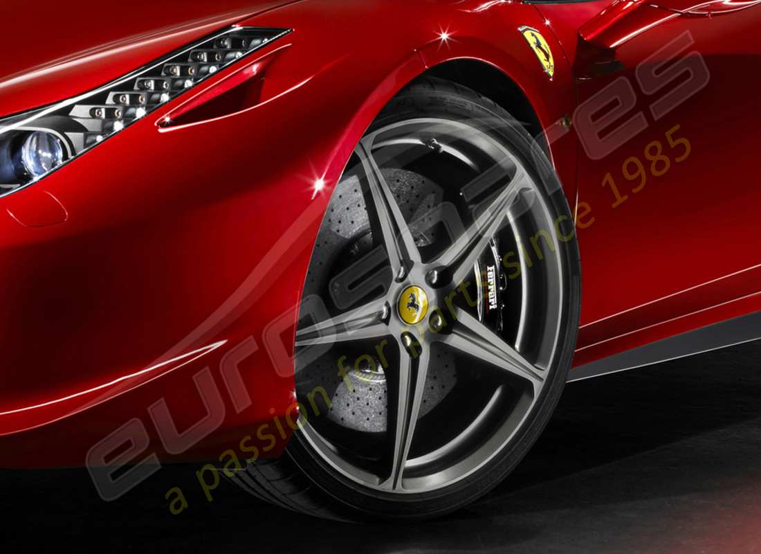 JUEGO DE RUEDAS NUEVO FERRARI (GRIGIO FERRO FORJADO) 20 PULGADAS. NÚMERO DE PIEZA 70004980 (1) juego de ruedas nuevo ferrari (grigio ferro forjado) 20 pulgadas. número de pieza 70004980 (1)