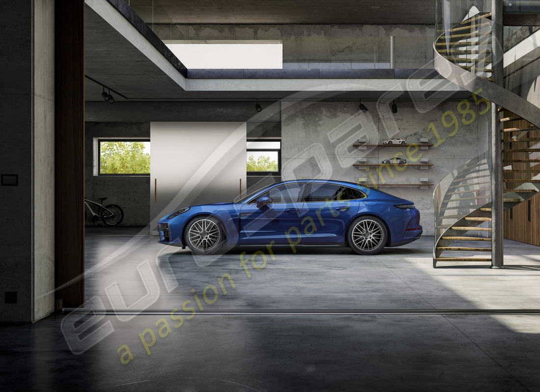 nuevo juego de ruedas y neumáticos de verano turbo design porsche 21-inch - color titanio. número de pieza 976044660k (3)