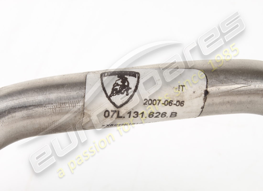 TUBO DE CONEXIÓN USADO LAMBORGHINI. NÚMERO DE PIEZA 07L131626B (5) tubo de conexión usado lamborghini. número de pieza 07l131626b (5)