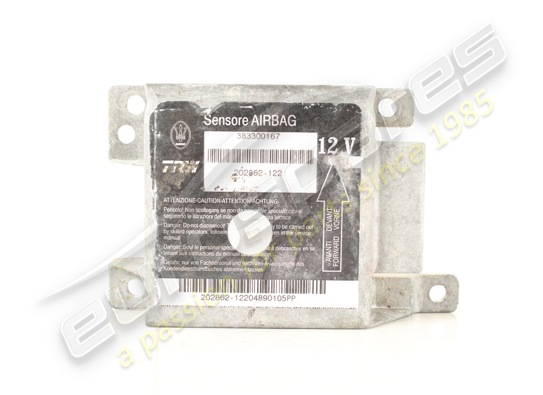 ecu de airbag maserati usada. número de pieza 383300167 (3)