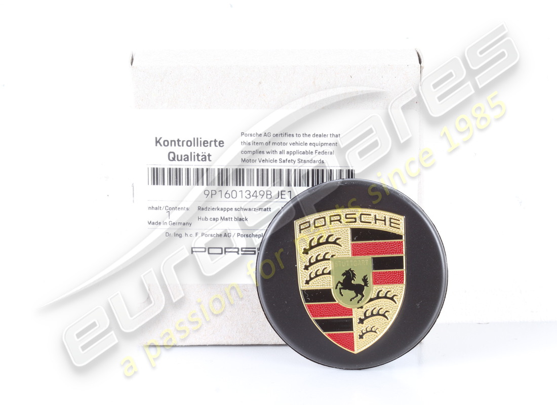 nuevo tapacubo porsche negro mate. número de pieza 9p1601349bje1 (1)