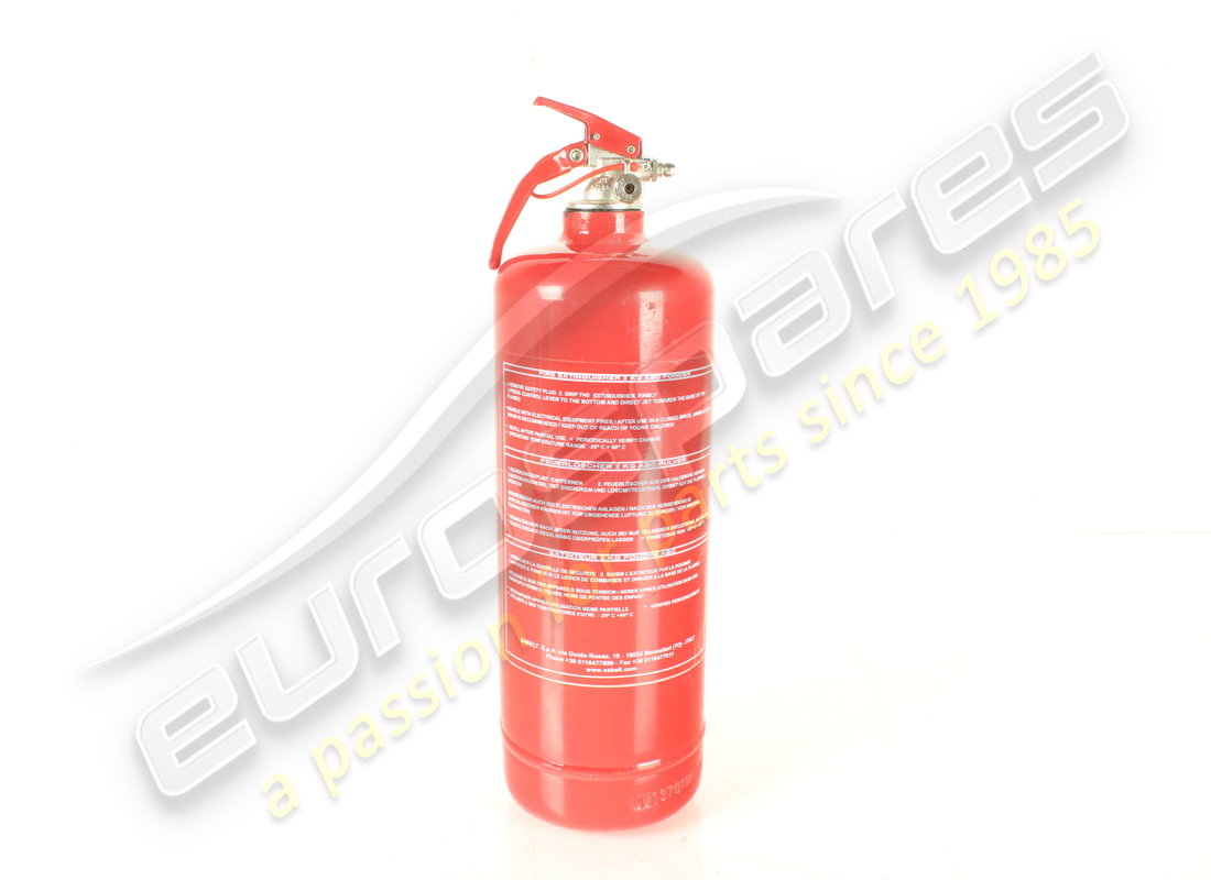 extintor usado ferrari (envío solo por carretera). número de pieza 83490400 (2)