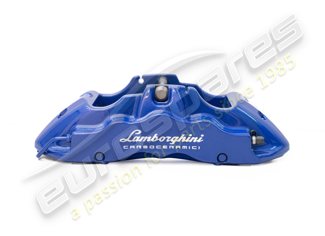 Pinza de freno delantera PCCB usada Lamborghini azul ADP. Número de pieza 4T0615106DJ (1)