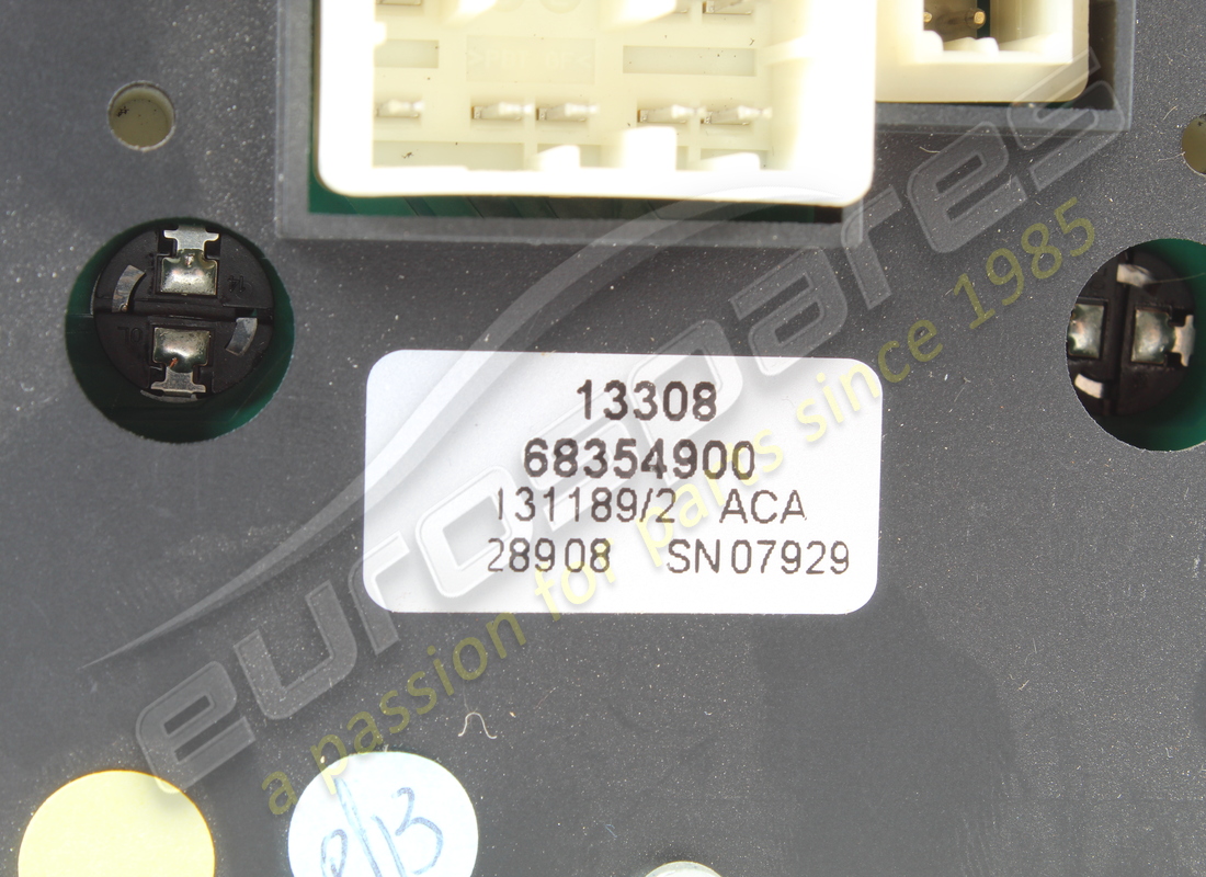 usado ferrari juego de control de aire acondicionado - con grado. número de pieza 68354900 (6)