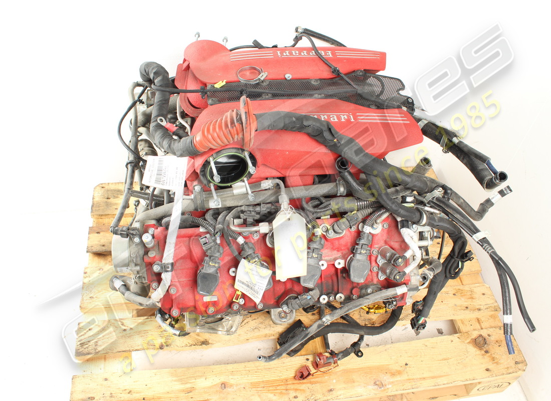motor completo usado ferrari 488. número de pieza 754023000 (5)