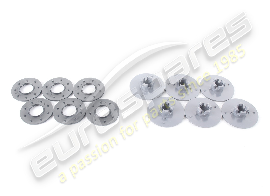 NEW FERRARI FIXING SET FOR GREY CARPETS. PART NUMBER 80322700 (1) new ferrari fixing set for grey carpets. part number 80322700 (1)