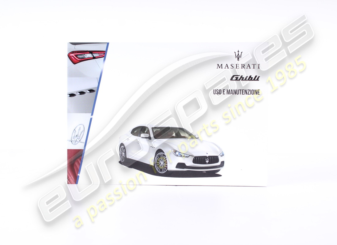 nueva maserati m157 guía del propietario ue ita.. número de pieza 910041182 (1)