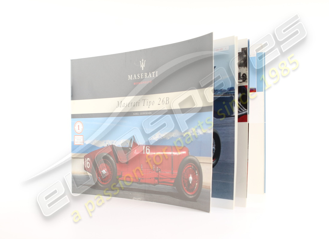 nueva maserati mini monografía 26b. número de pieza 920000849 (2)