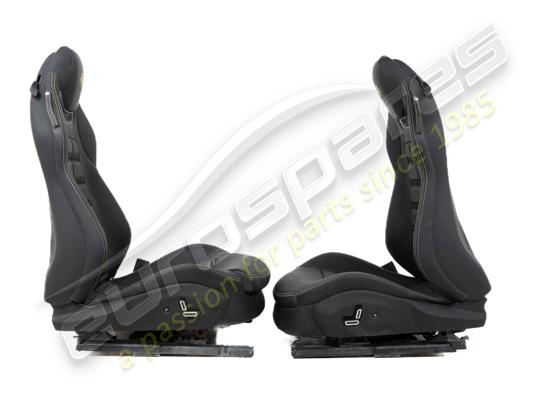 eurospares portofino par de seats rhd usado en negro. número de parte eap1450352 (3)