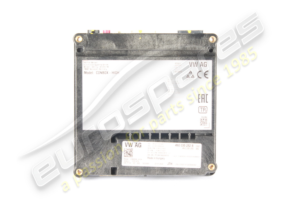 CAJA DE COMUNICACIONES USADA Lamborghini HIGH ECE VTS, +JE3. NÚMERO DE PIEZA 4N0035282B (1)