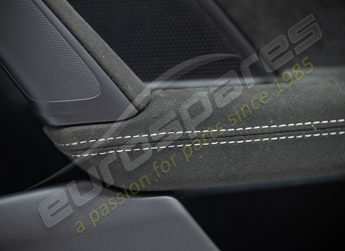 panel de puerta usado porsche negro/plata. número de pieza 9gt867012jia0 (2)