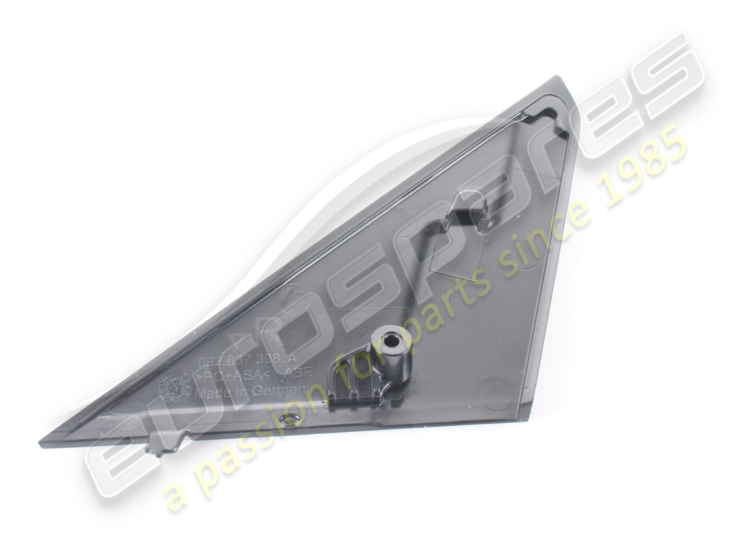 nueva cubierta porsche canal de vidrio derecho negro mate. número de pieza 992837308aok1 (3)