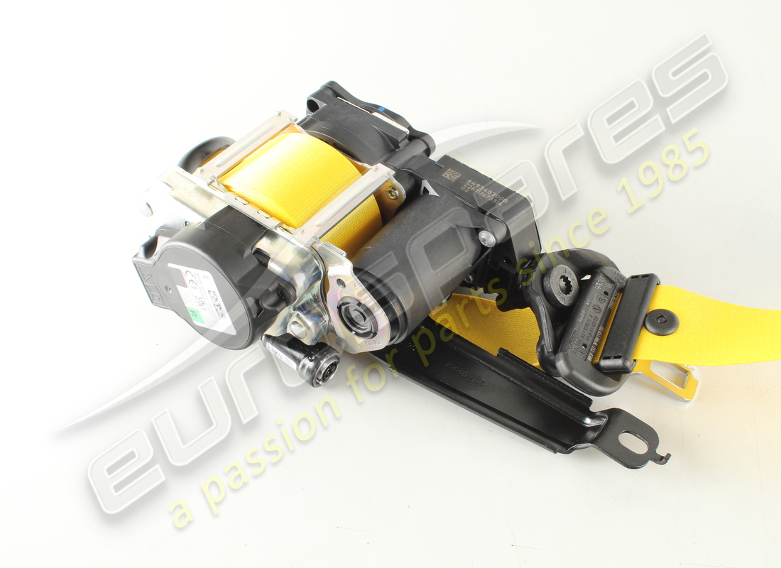 NUEVO CINTURÓN DE SEGURIDAD DE TRES PUNTOS AMARILLO DE CARRERAS PORSCHE. NÚMERO DE PIEZA 992857706AL1S1 (2) nuevo cinturón de seguridad de tres puntos amarillo de carreras porsche. número de pieza 992857706al1s1 (2)