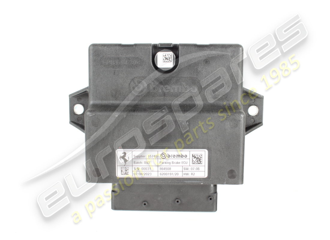 usado ferrari control de pinza trasera ecm número de pieza un. 864508 (1)